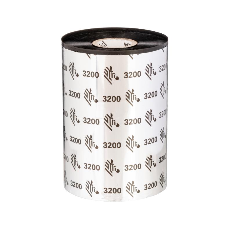 Thermotransferband, Zebra 3200, Wachs/Harz, Rollenbreite:56,9 mm, Kernbreite:58mm, Kern:12,7mm, 74m
