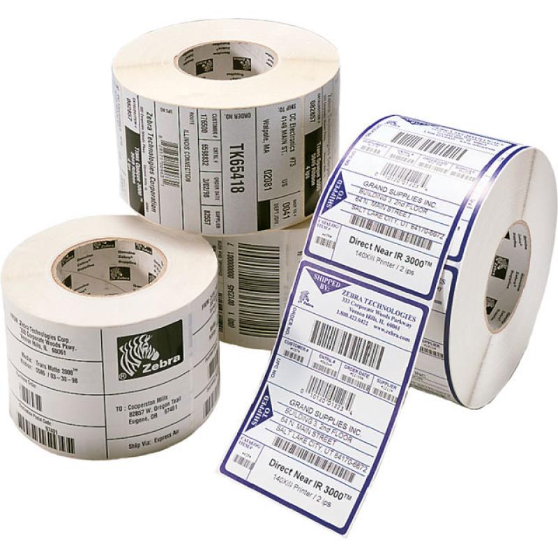 30x Zebra Z-PERFORM 1000T 3011913-T REMOVABLE 100x150mm AD(200) Kern(76,2) 1000 Etiketten/Rolle