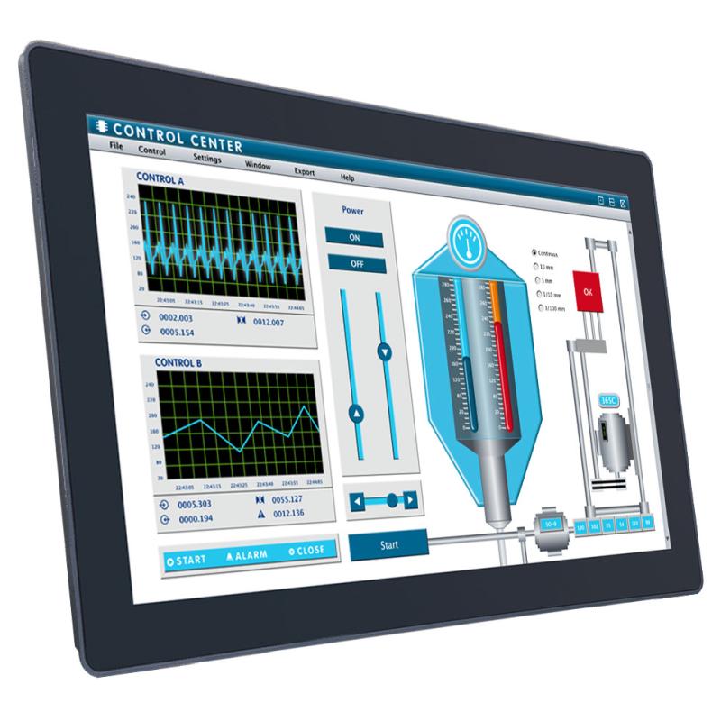Panelmaster 2100, 21.5" Panel PC, PCAP Touch, Celeron J6412, 8GB RAM, 128GB SSD