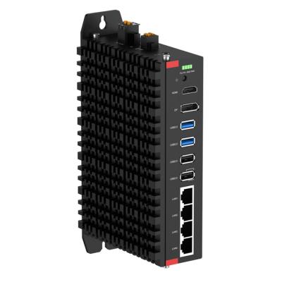 PicoSYS APC-5712, Intel N97, 8GB RAM, 128GB SSD, 1x RS232, 1x RS485, 4x GbE LAN, lüfterlos