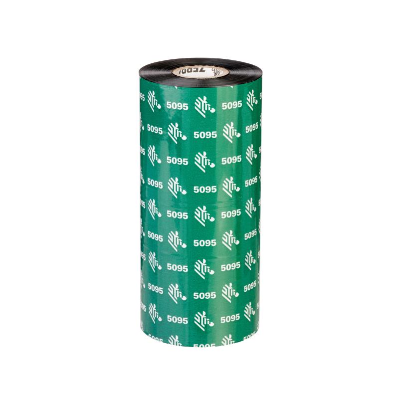 Thermotransferband, Zebra 5095, Harz, Rollenbreite:110mm, Kernbreite:110mm, Kern:25,4mm, Länge:450m