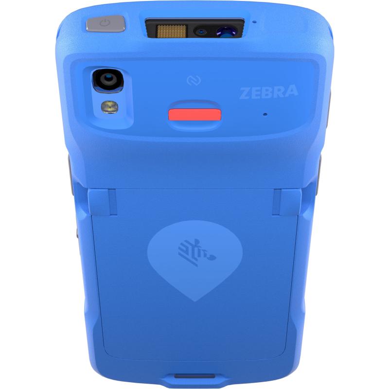 Zebra HC20 mit Notfalltaste, 2D, PTT, USB-C, BT, WLAN, NFC, Android, GMS, weiß