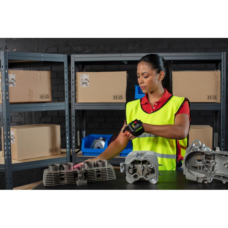 Zebra WS501,  Handrückenhalterung, 2D, SE4770, USB, Android, RB, 1300mAh Akku