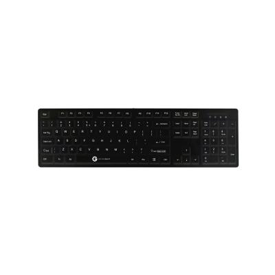 Tastatur GCQ Cleantype®  Easy Protect TKG-105-GCQ-IP68-KGEH-BLACK-USB-DE IP68