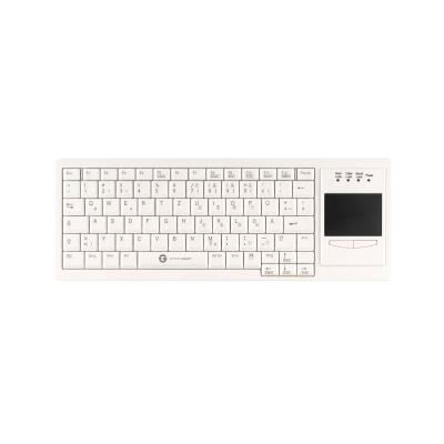Tastatur Cleantype®  Xtra Touch TKL-083-GCQ-TOUCH-WHITE-USB-DE n/a