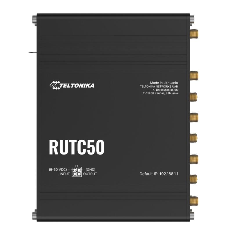 Teltonika RUTC50 5G Powerhouse mit Wi-Fi 6