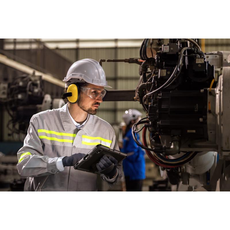 Zebra ET401, 2D, SR500, 8'', GPS, 6/64, USB-C, BT, WLAN, eSIM, 5G, NFC, Android