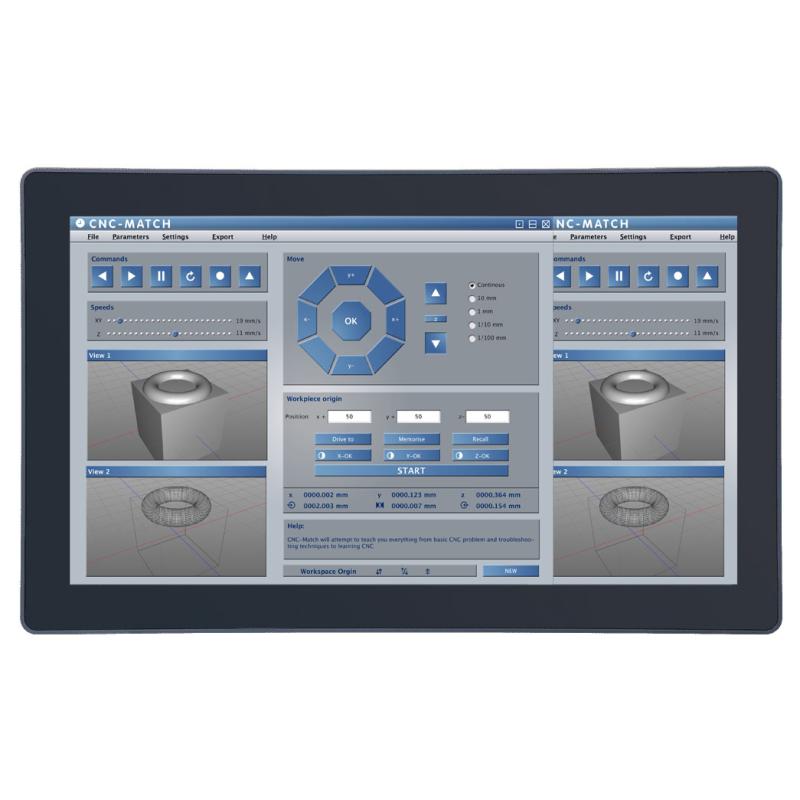 Panelmaster 1500, 15.6" Panel PC, kapazitiver Touch, Celeron J6412, 8GB RAM, 128GB SSD