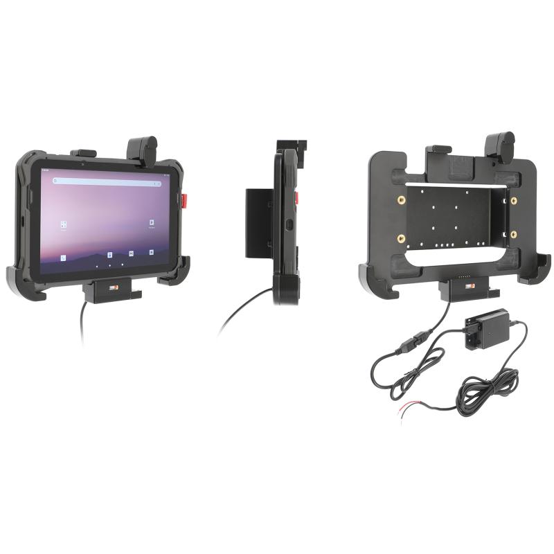 Aktive Halterung f&uuml;r feste Installation, f&uuml;r Ger&auml;te mit Schutzh&uuml;lle, mit Handschlaufe, USB-A Port, 2