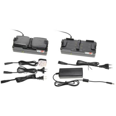 Akkuladestation, 2-Fach, inkl.: Netzteil, Netzkabel (EU, US, UK, AU), passend f&uuml;r: RS507