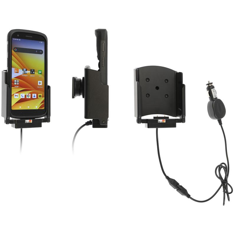 Brodit Aktiv Halterung mit Zigarettenanz&uuml;nder-Stecker - Zebra TC27