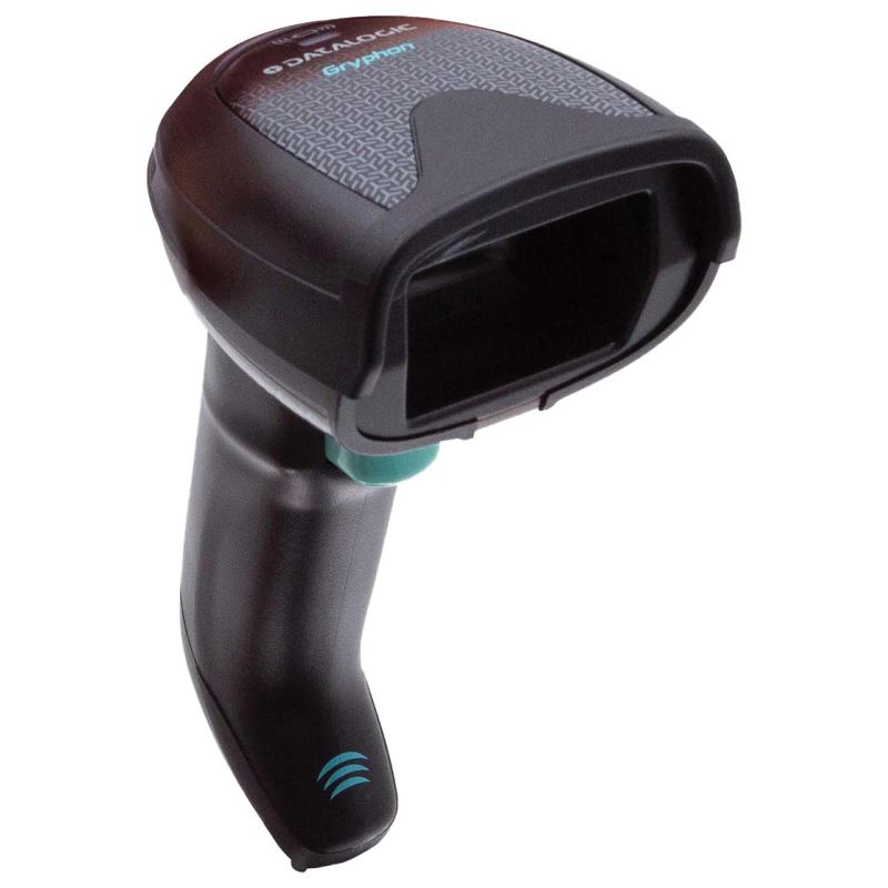 Datalogic Gryphon I GD4520, 2D, HD, USB, Kit (USB), desinfizierbares Geh&auml;use (DRA), schwarz