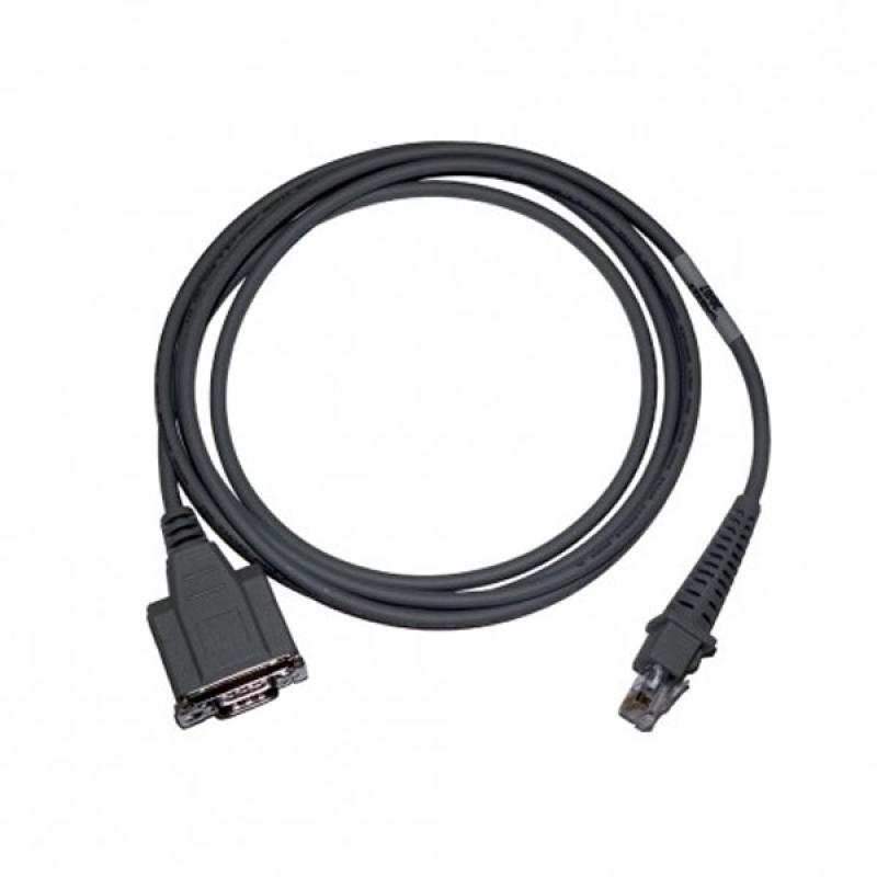 Anschlusskabel Wandemulation, glatt, grau, passend f&uuml;r Datalogic Handscanner