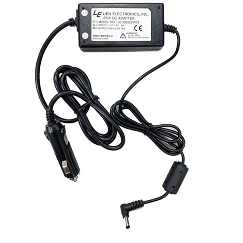 Power adapter for TB162/TB170 /TB170Plus vehicle docking/cradle, DC-DC, 72W, 11-27V in, 3.6A, 20V ou