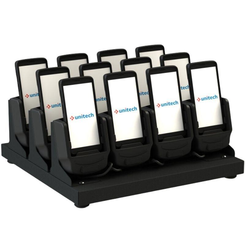Unitech EA660 12-fach Ladestation (kompatibel mit H&uuml;lle)