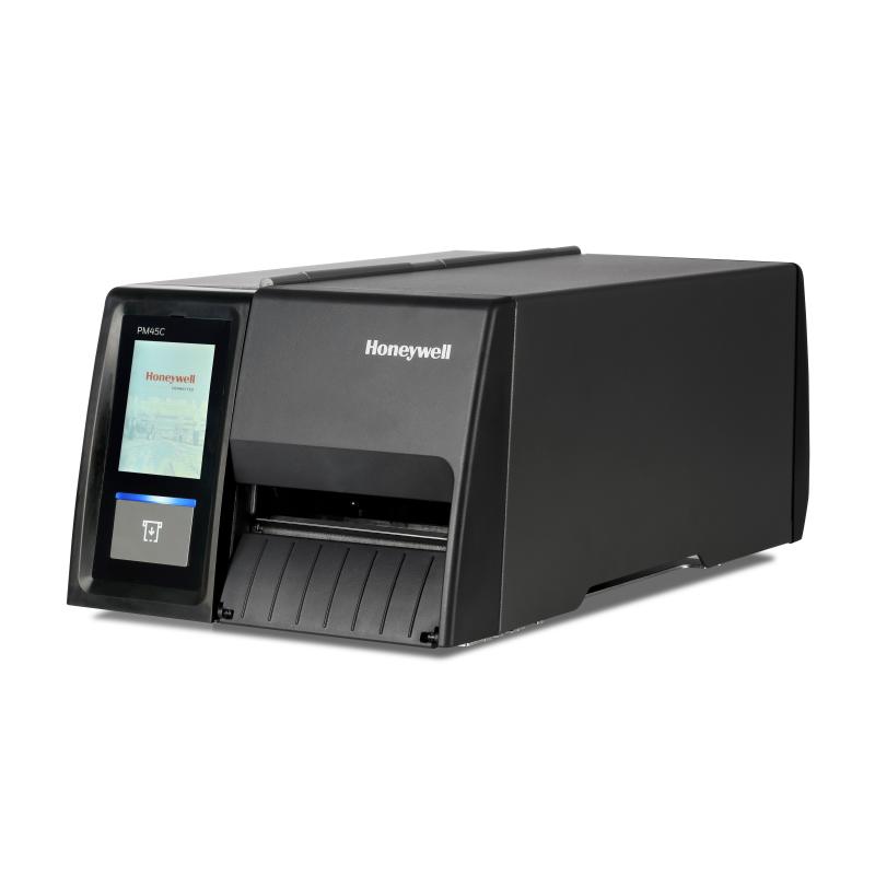 Honeywell PM45C Industrial Printer, TT, 203DPI, 4''label width, Touch Display, LAN/USB, Standard Roller, Re