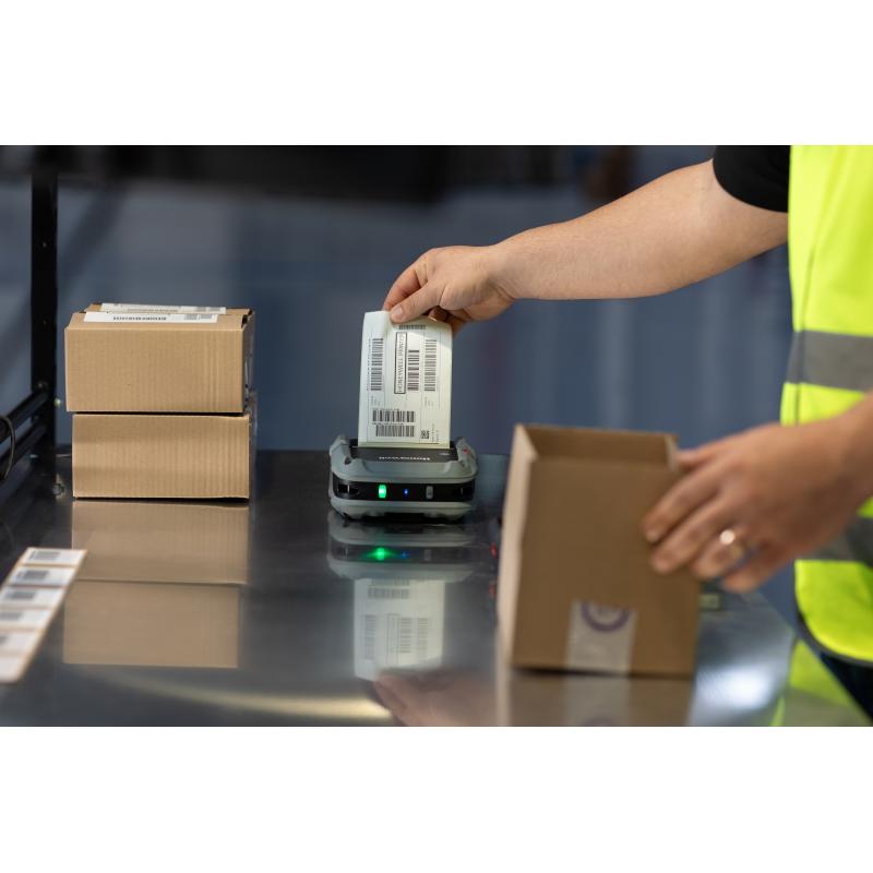 Honeywell RP4 Mobile Printer, DT, 203DPI, 4''label width, No Display, USB, BT/WIFI, Ohne Kabel, Stan