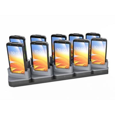 Zebra TC501 Charge-Only ShareCradle zum Aufladen von bis zu zehn Ger&auml;ten ohne Schutzh&uuml;lle