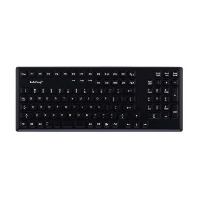 Tastatur InduProof 2 TKG-105-IP68-BLACK-USB-DE IP68