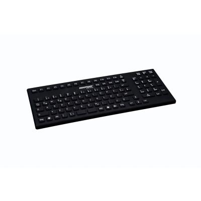 Tastatur InduProof Smart Classic TKG-106-IP68-BLACK-USB-DE IP68